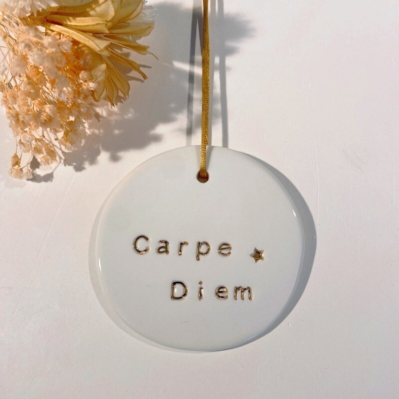 Pendentif mural CARPE DIEM