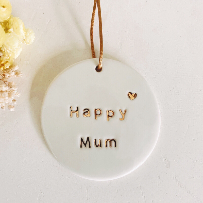 Pendentif mural Happy Mum