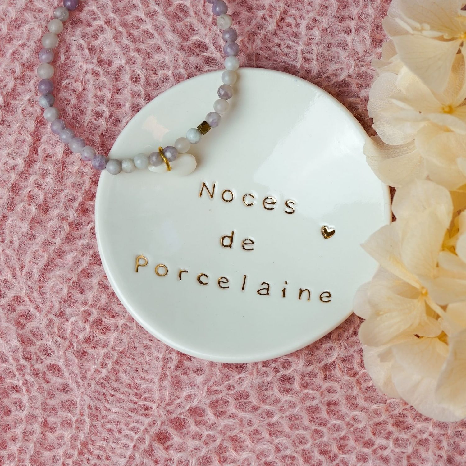 Coupelle Noces de Porcelaine