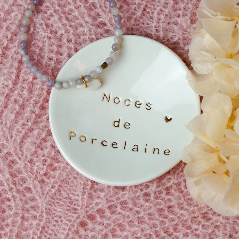 Coupelle Noces de Porcelaine