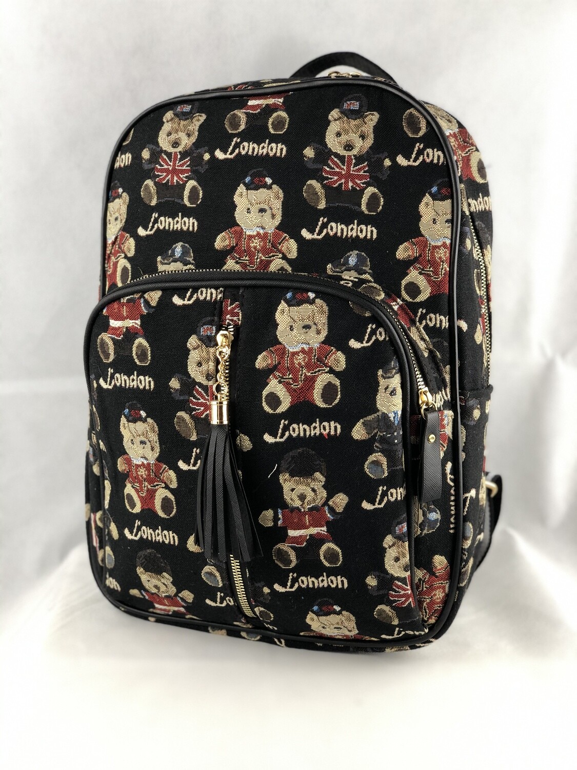 London bear Tapestry backpack