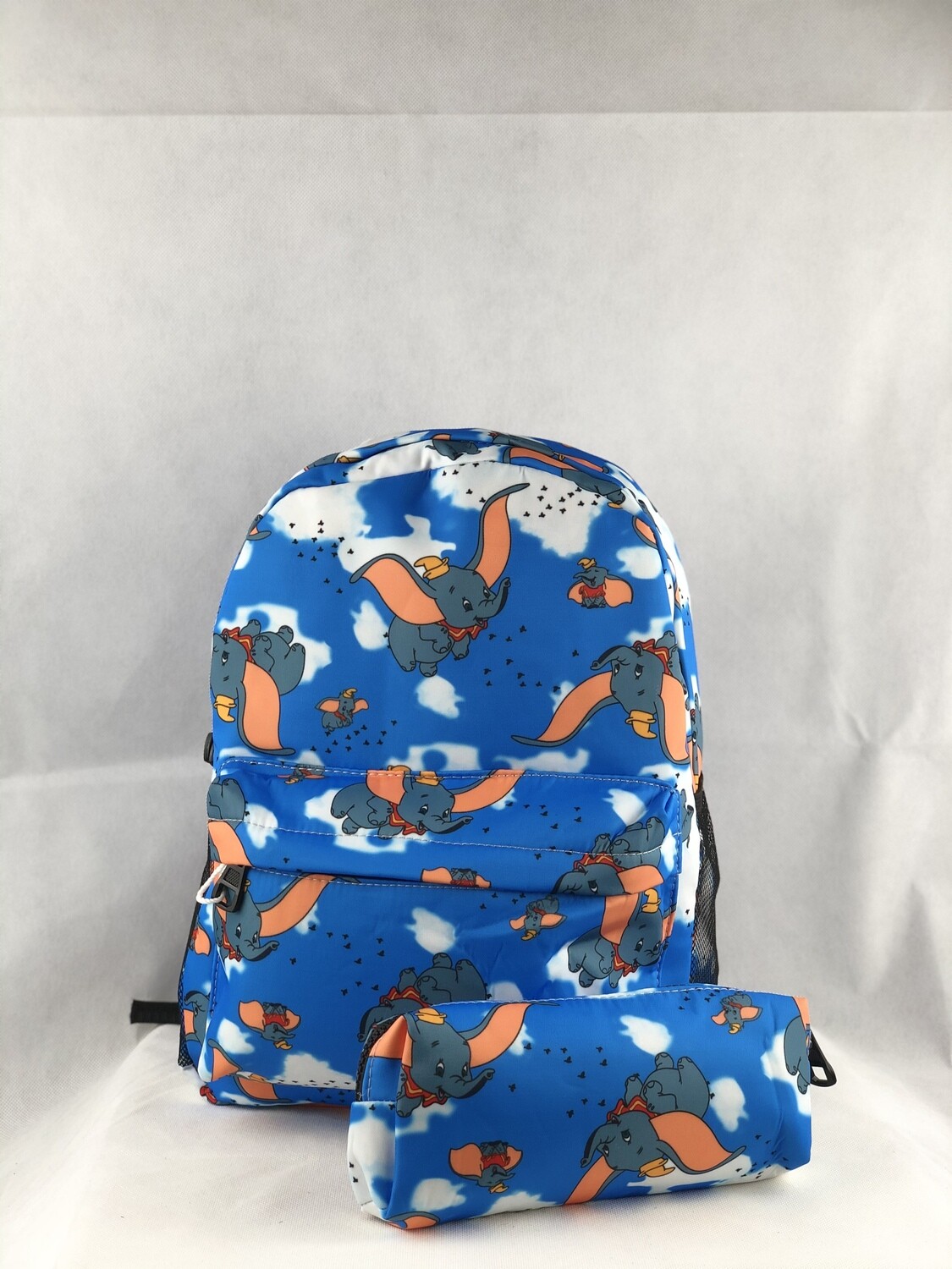 Blue elephant Children’s backpack & pencil case set