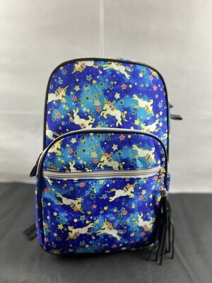 Unicorn star print Backpack