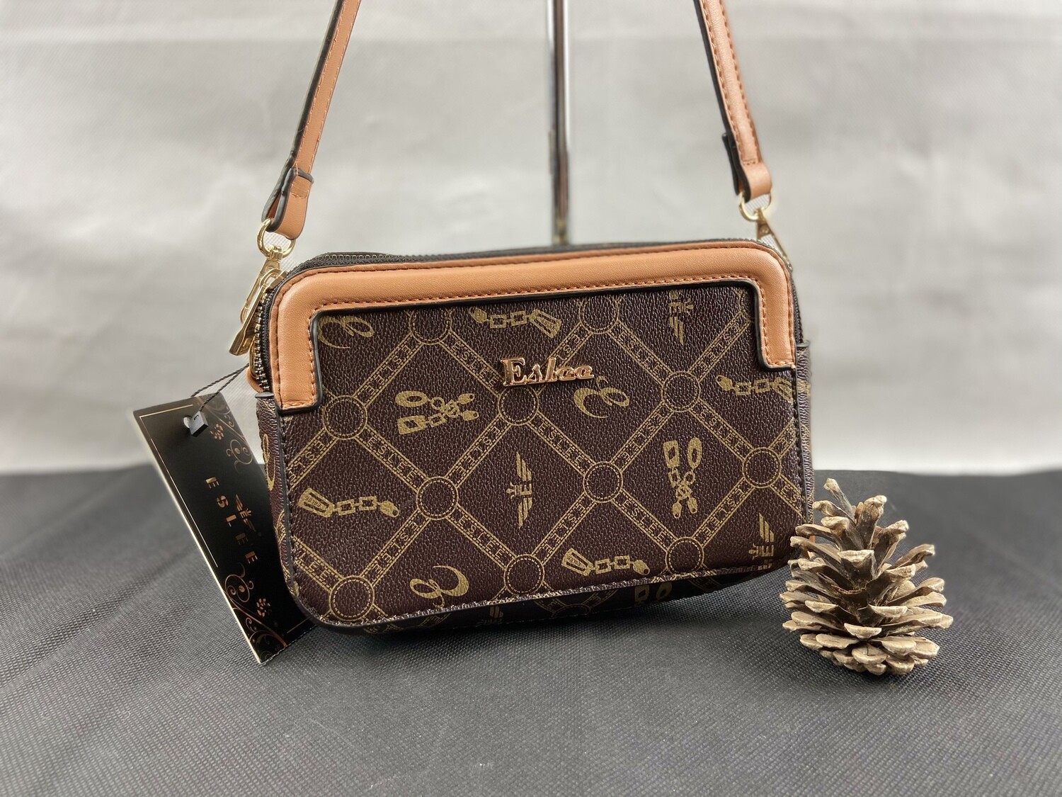 Small Fashion handbag brown/tan