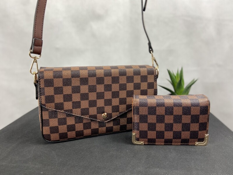 Small envelope bag & purse set