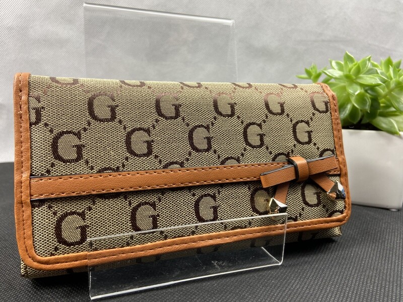 Tan RFID Fashion purse