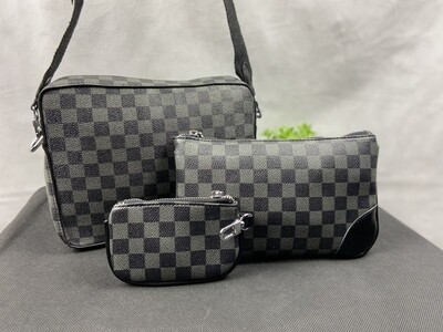 chequered 3 piece set