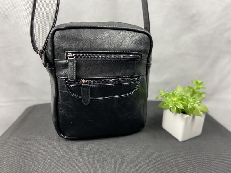 Black crossbody bag