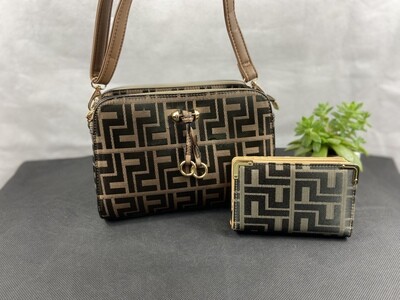 Handbag & purse set