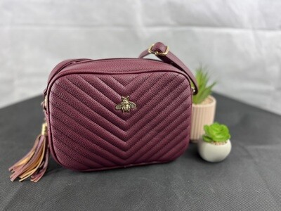 Burgundy Fashion handbag