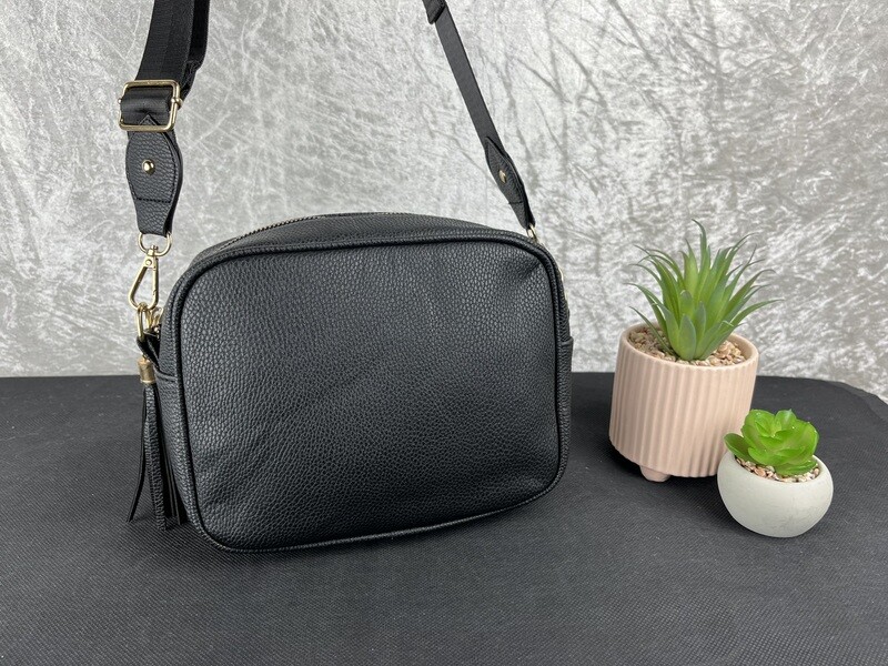Black fashion handbag