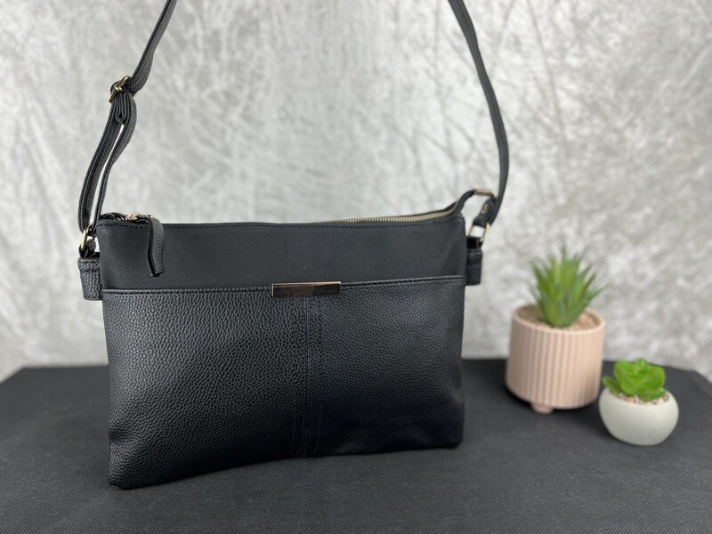 Black fashion handbag