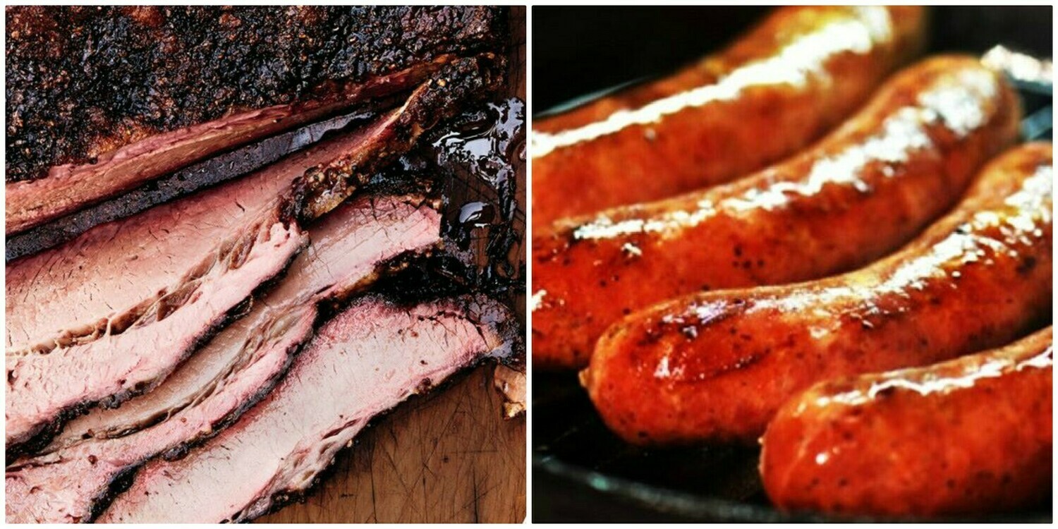 #1 Family Meal Brisket &amp; Sausage!