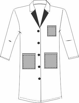 WP04_Unisex Dustcoat, Pockets and back vent-Size XS-4XL, nested pattern