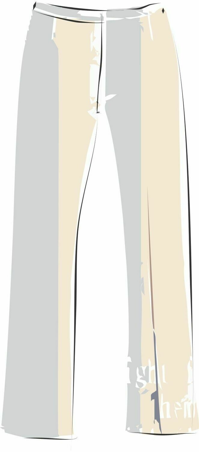 WL046_Cigarettelegpant_side pockets and darts, nested pattern