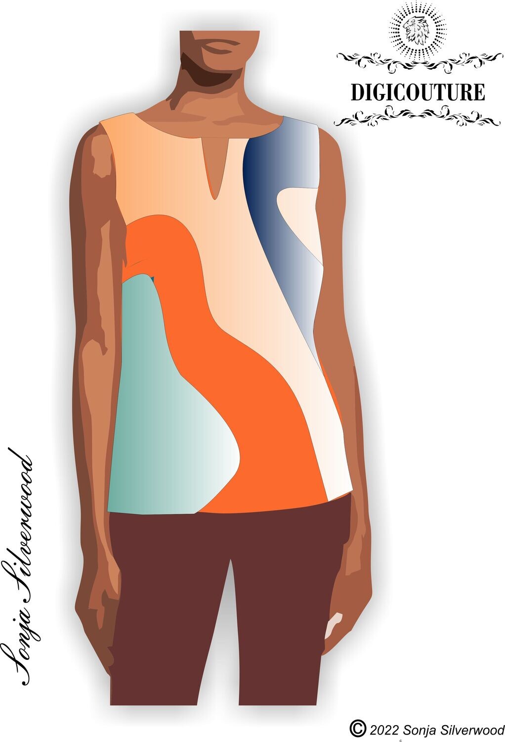 70s COLOURBLOCK TOPS