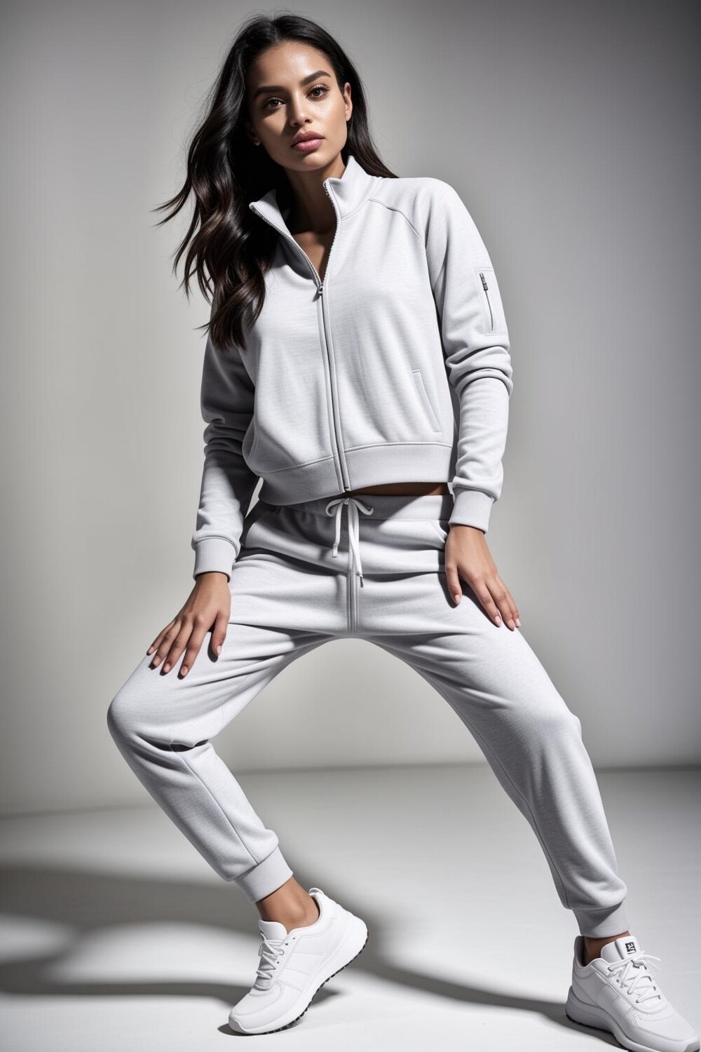 Ladies sportsjacket and jogger