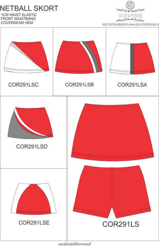 Core ladies skort