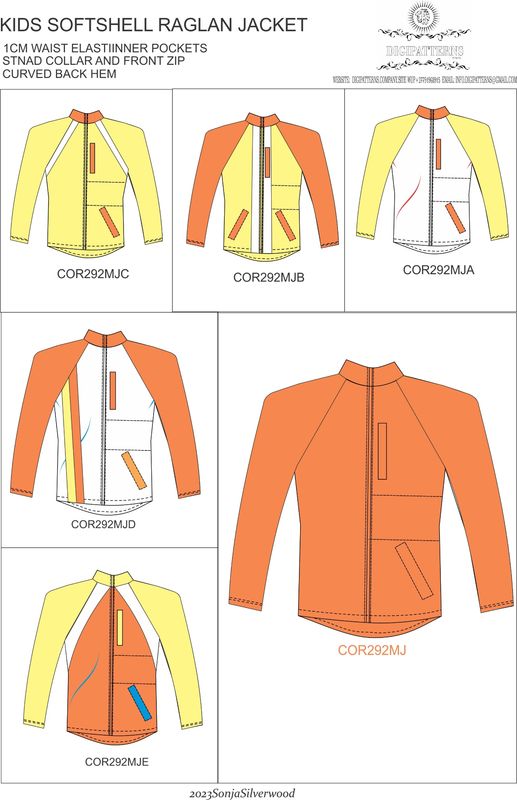 Core kids softshell jacket