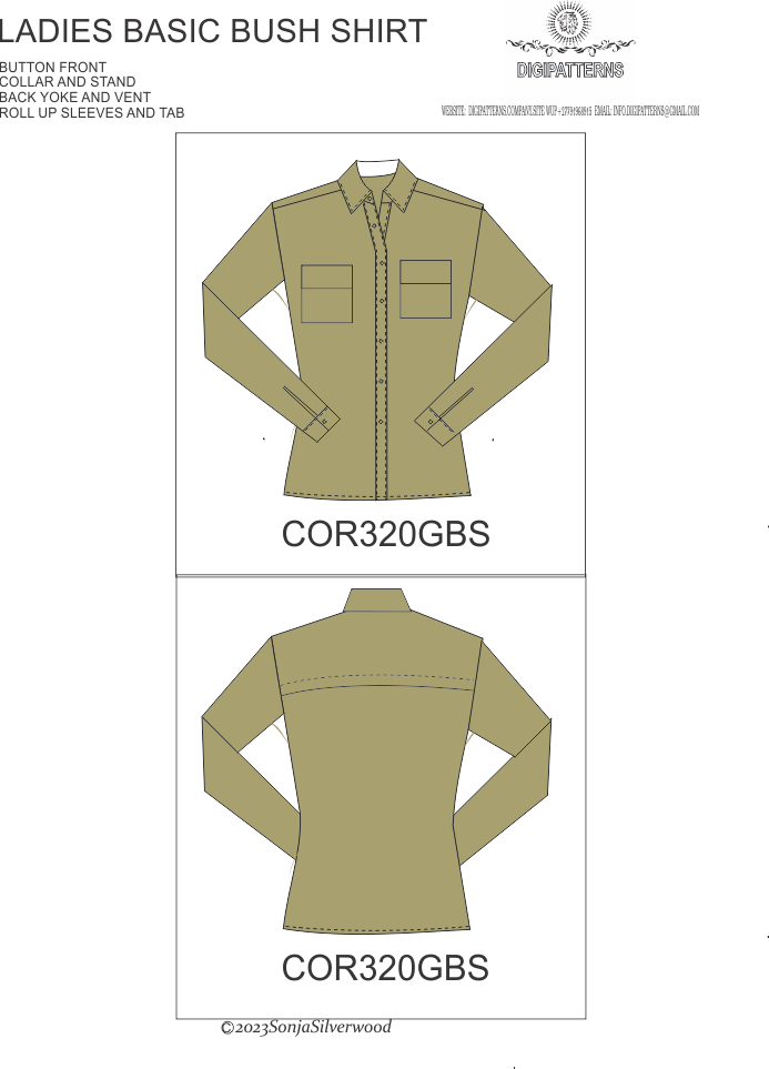 Core Ladies hiking blouse