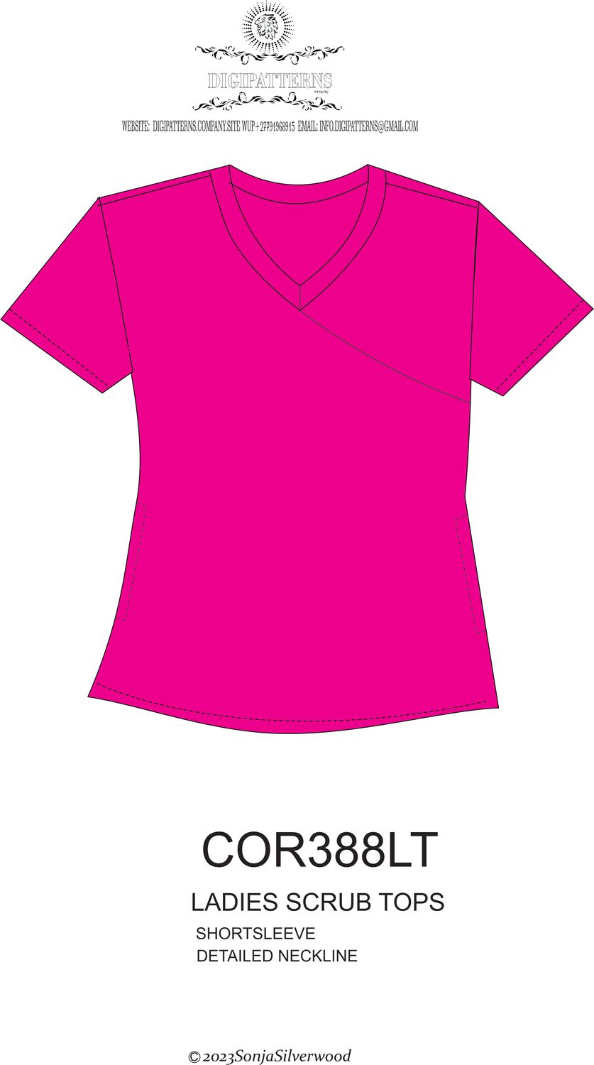 Scrubs loosefit top