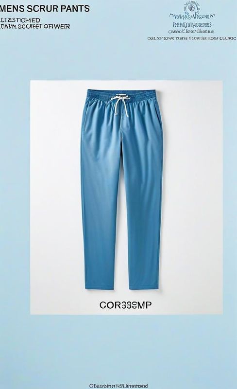 Scrubs mens\unisex elasticated pant