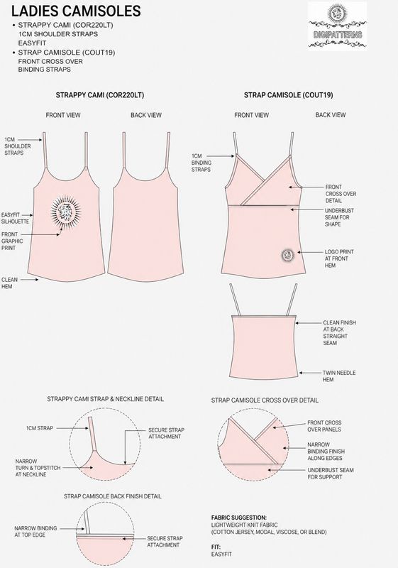 Corporate ladies camisole
