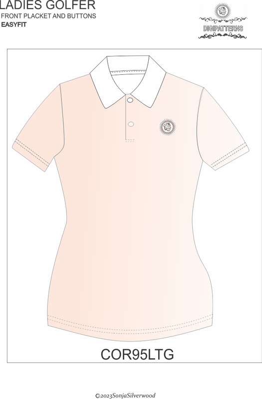 Ladies corporate golfer