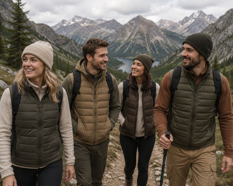 Outdoor unisex bodywarmer
