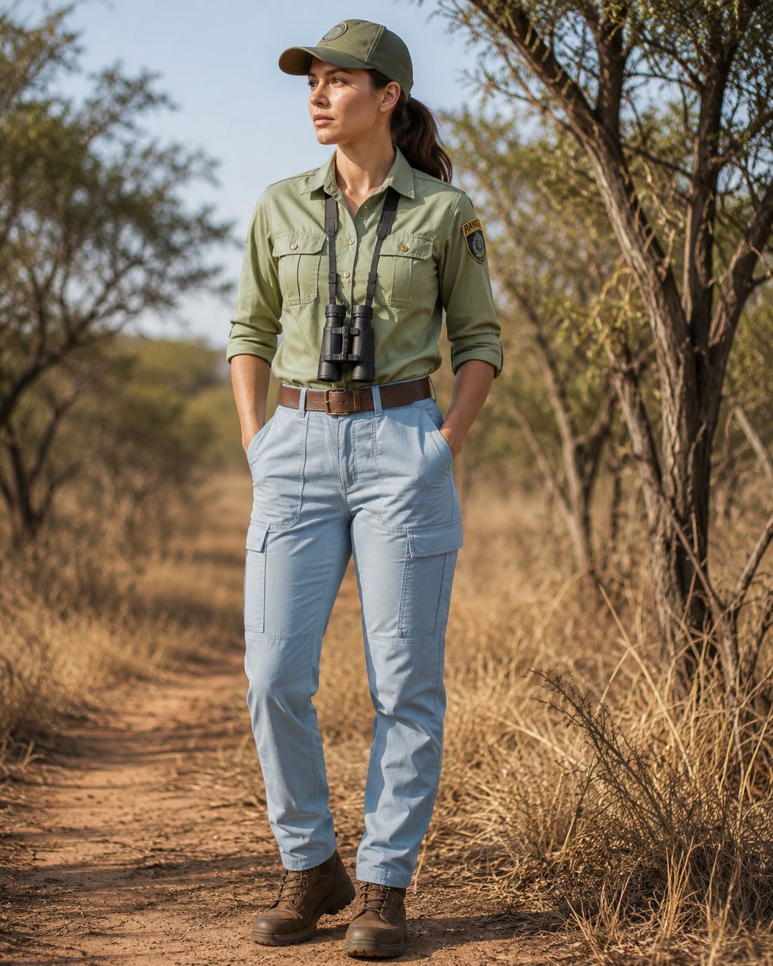 Outdoor ladies hiking pants