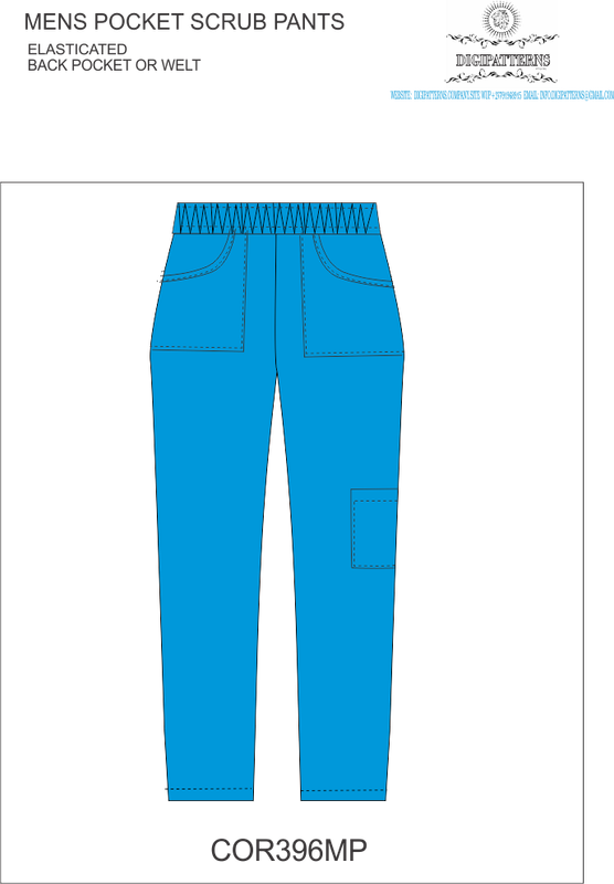 Scrubs mens pant
