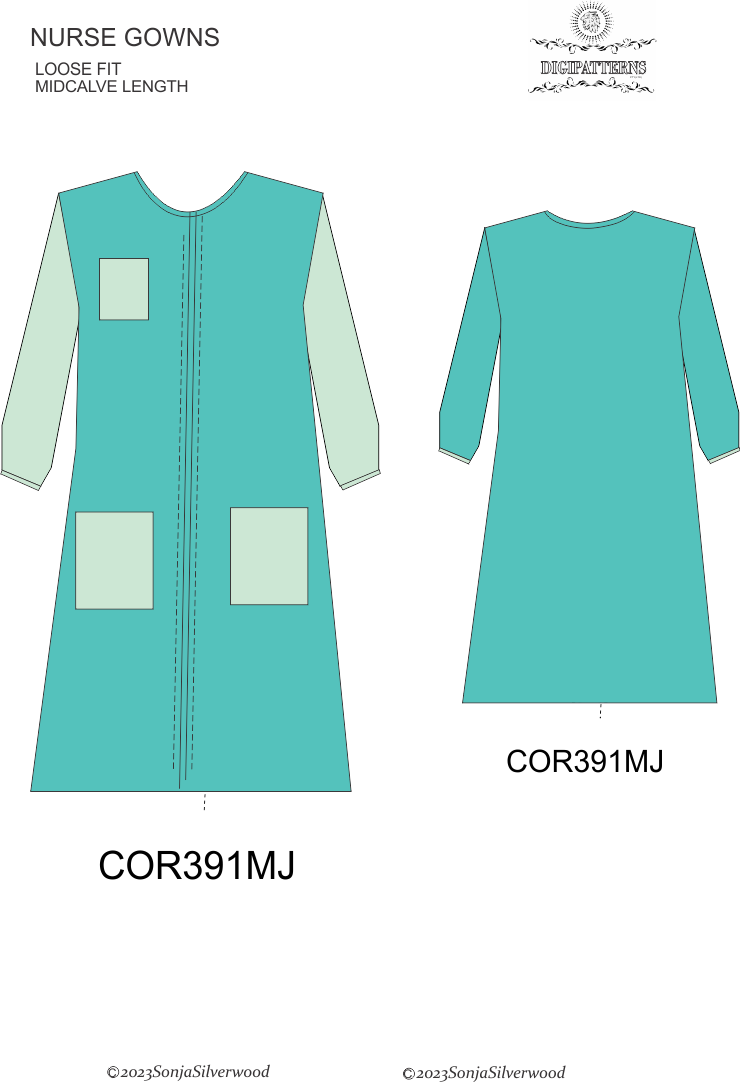 Scrub gown