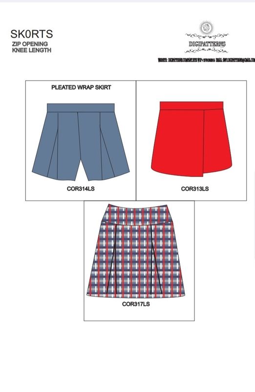 School skorts