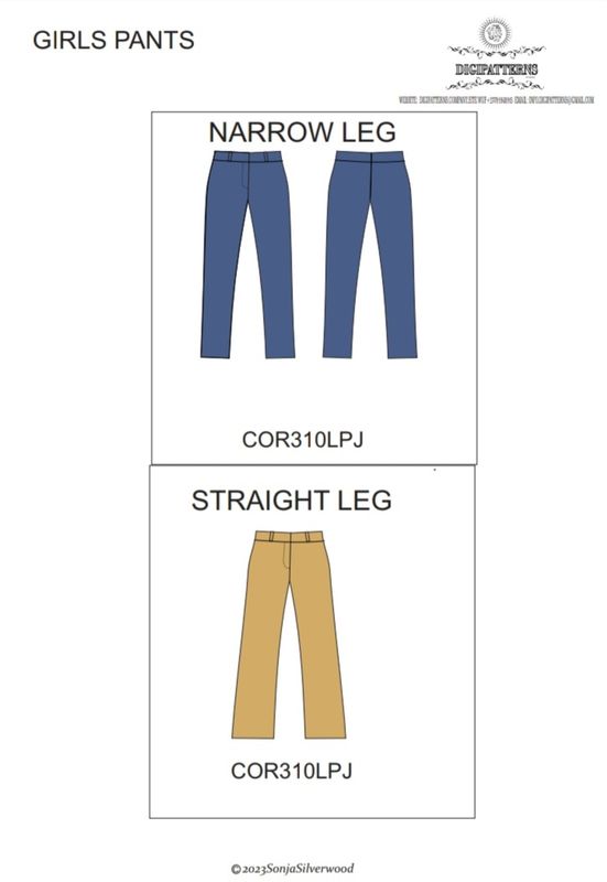 School Girls pants