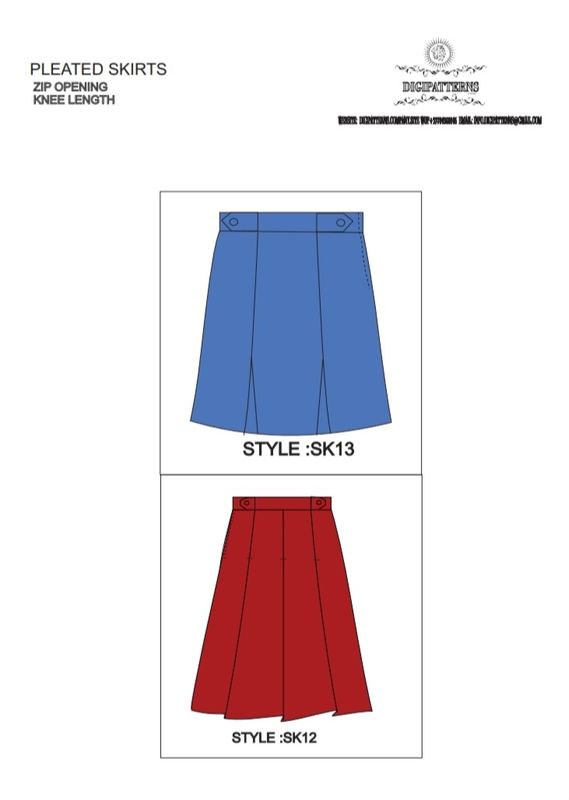 School panel skirts