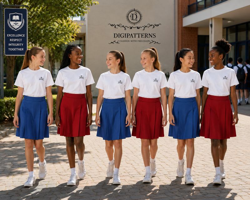 School panel skirts