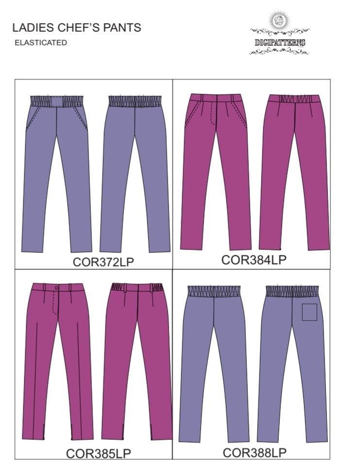 Chef's ladies pant