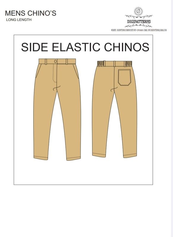 Corporate mens chinos