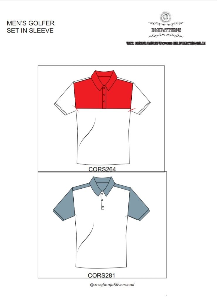 Corporate unisex golfers