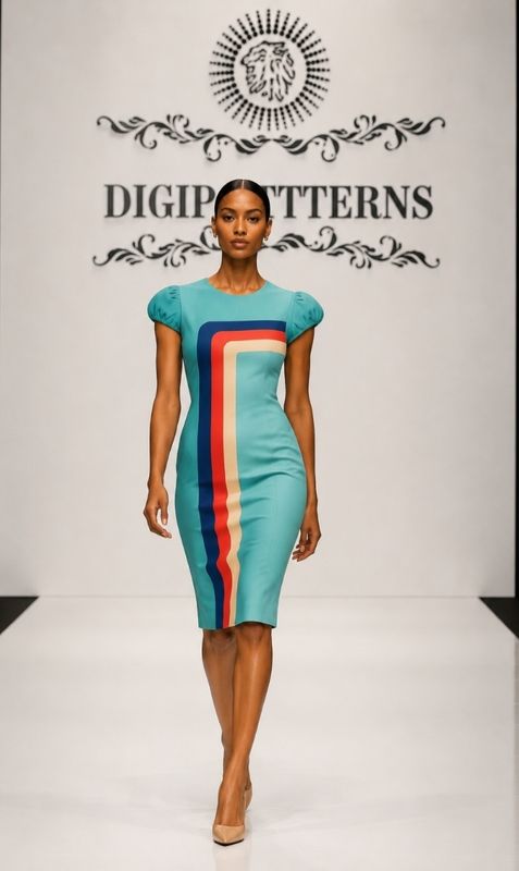 Instant  couture shift dress