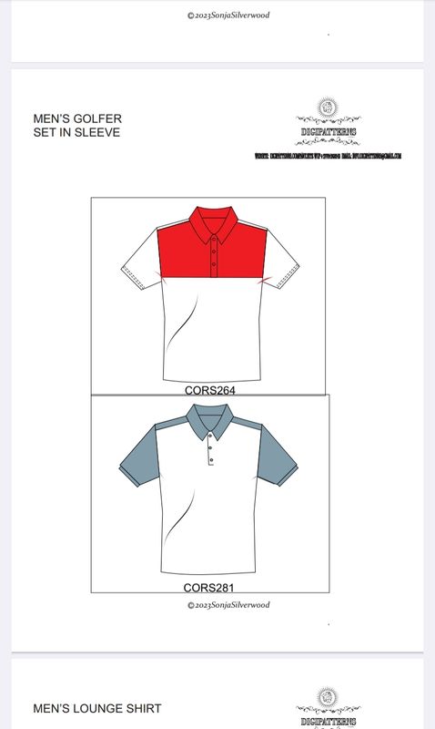 Mens pit lane golfers