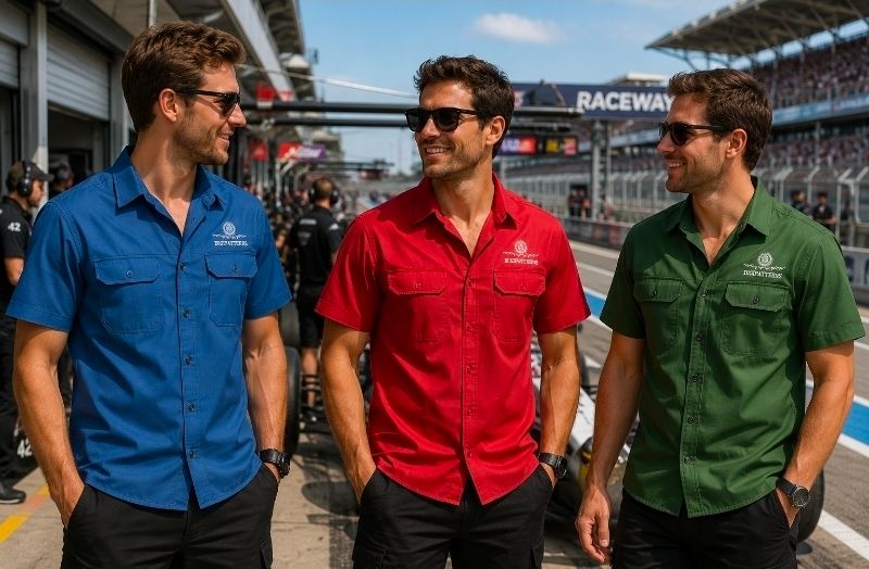 Mens pitlane shortsleeve shirts