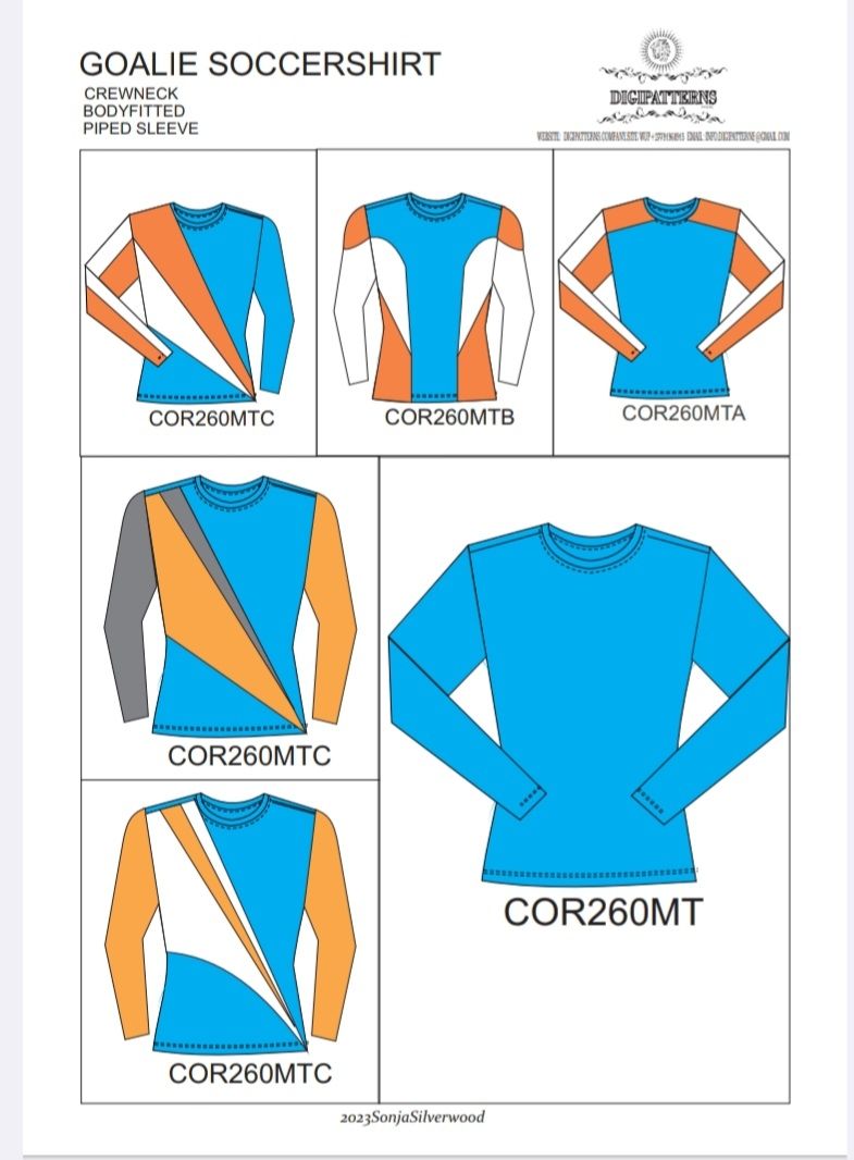 Soccer goalie shirt