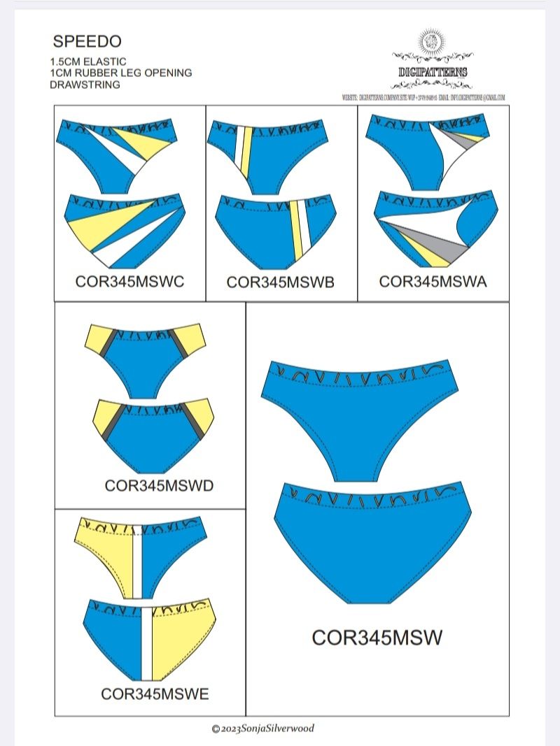 Mens swimming speedo style