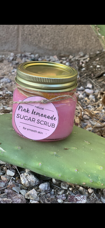 Pink Lemonade Sugar Scrub
