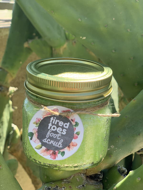 Peppermint Foot Scrub
