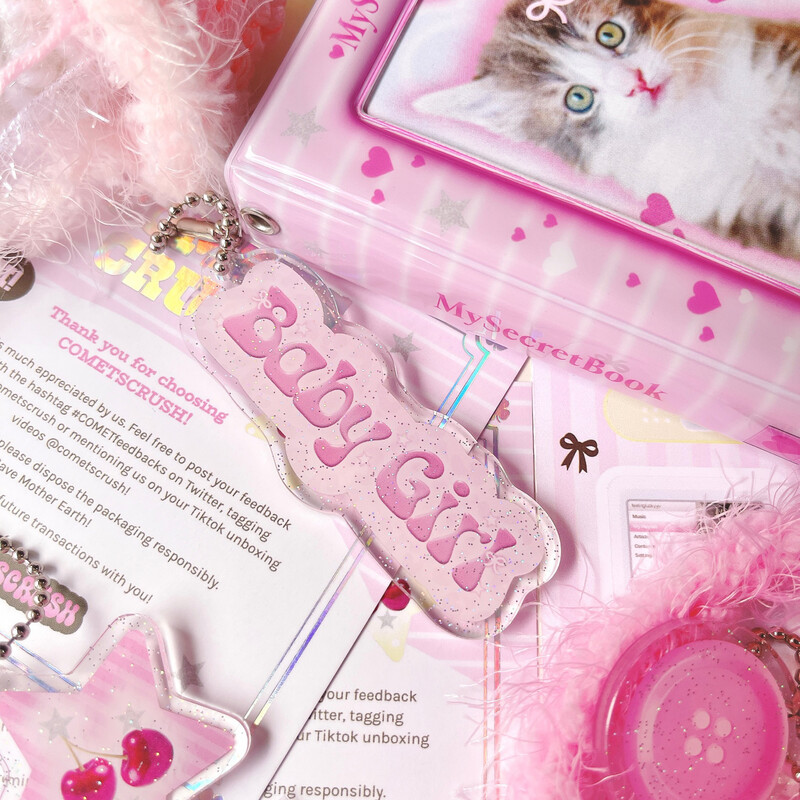 Baby Girl Keychain