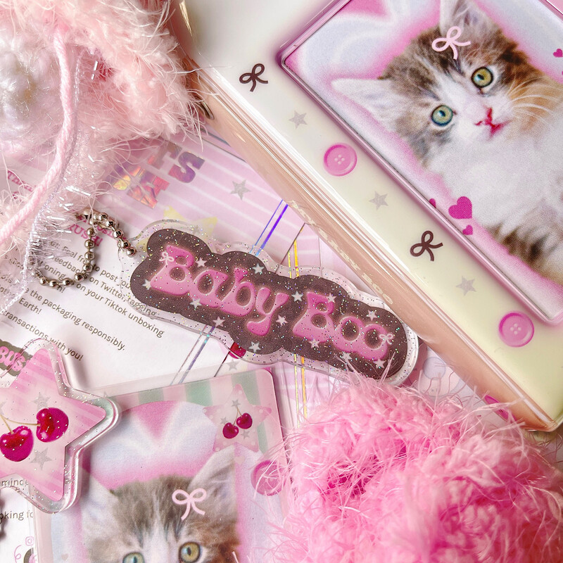 Baby Boo Keychain