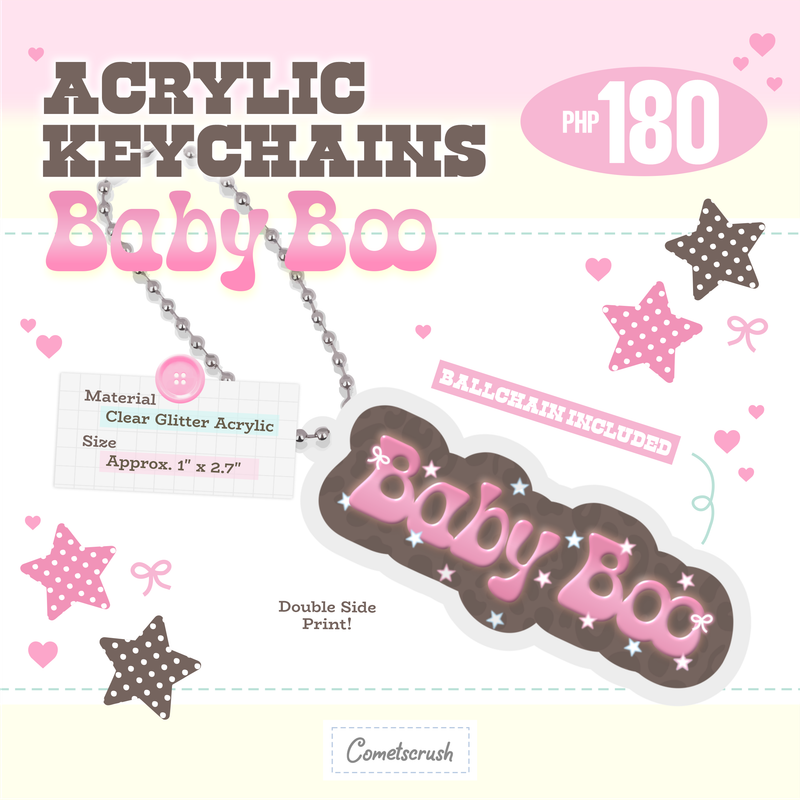Baby Boo Keychain