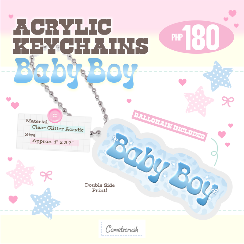 Baby Boy Keychain